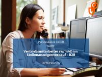 Vertriebsmitarbeiter (w/m/d) im Stellenanzeigenverkauf - B2B | Wi Wiesbaden - Biebrich Vorschau