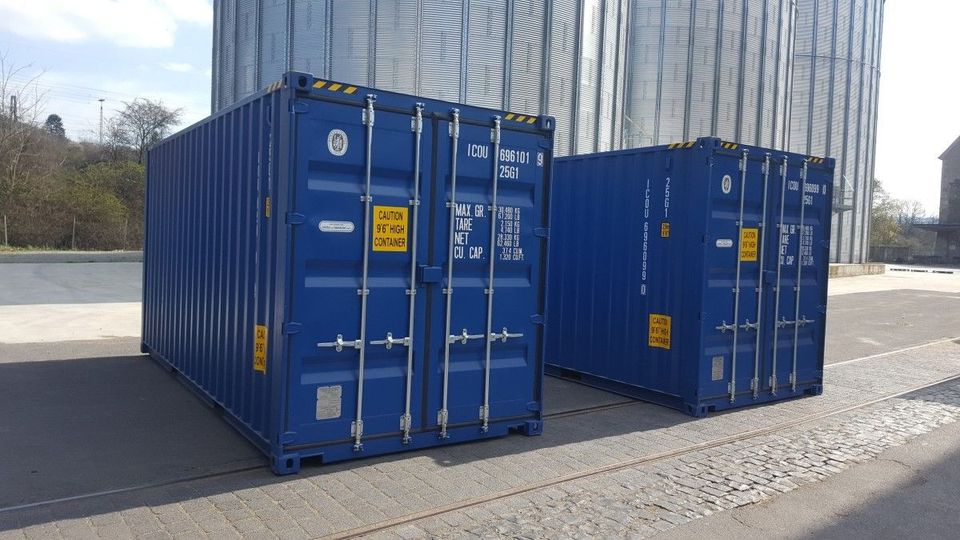 20 Fuß HC Open Side Container, High Cube Side Door Seecontainer in Würzburg