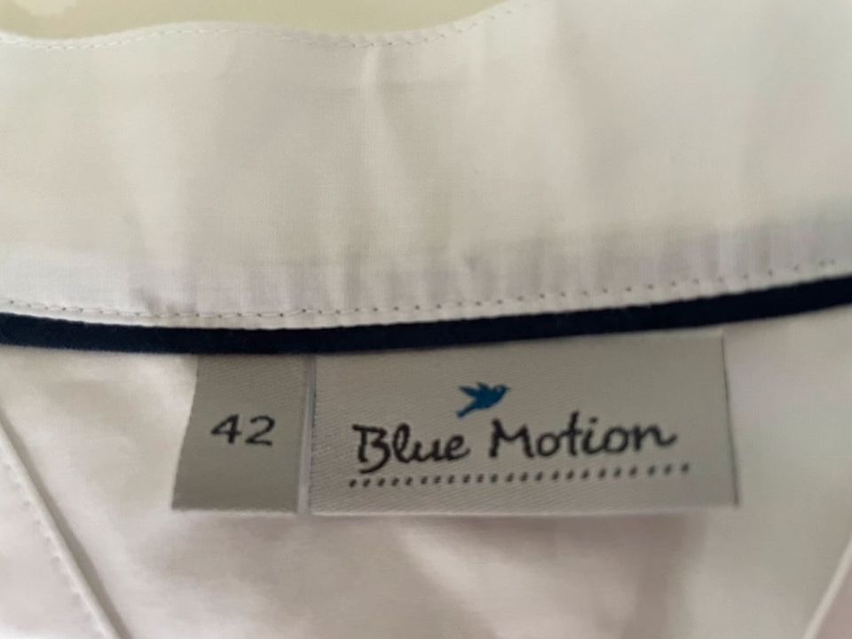BlueMotion, Langarmbluse, 38, weiß, NEU|UNGETRAGEN, 100 %Cotton. in Sulzbach