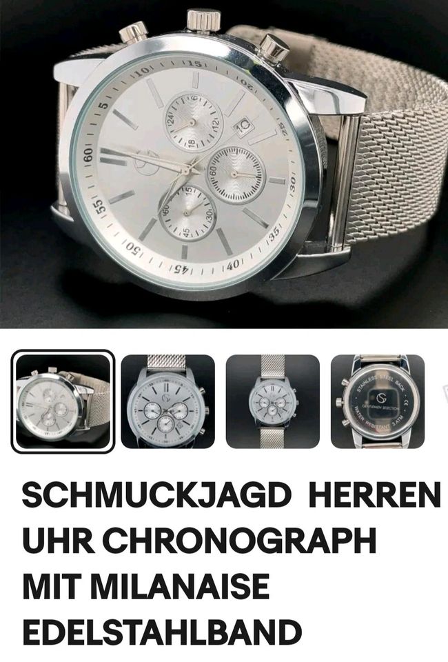 Gentlemen Selection Herrenuhr Neu Chronograph UVP 159,00€ in Leipzig