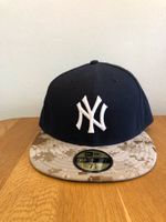 New Era New York Yankees Cap schwarz mit Camo Schirm 7 5/8 60,6cm Nordrhein-Westfalen - Meerbusch Vorschau