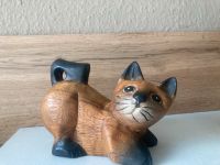 Holzfigur Katze Pankow - Weissensee Vorschau