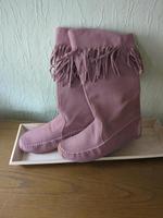 Fransen altrosa Stiefel Gr. 39  s.Oliver Nordrhein-Westfalen - Spenge Vorschau