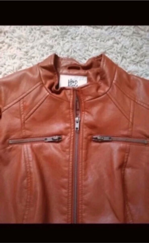 Lederjacke hellbraun gr.s Vero Moda in Dasing