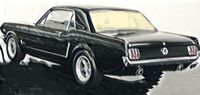 Heckscheibe Back Window: Ford Mustang Coupe, unbeheizt 1964-1968 Nordrhein-Westfalen - Bad Münstereifel Vorschau