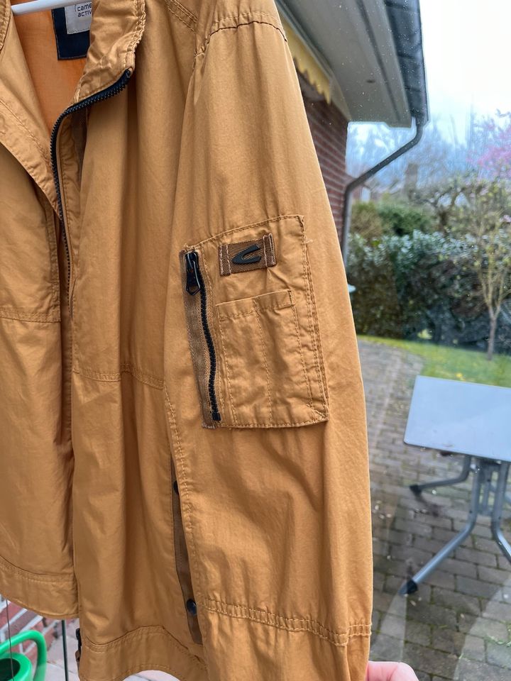 Sommerjacke von Camel active in Größe 26 curryfarben in Reinbek