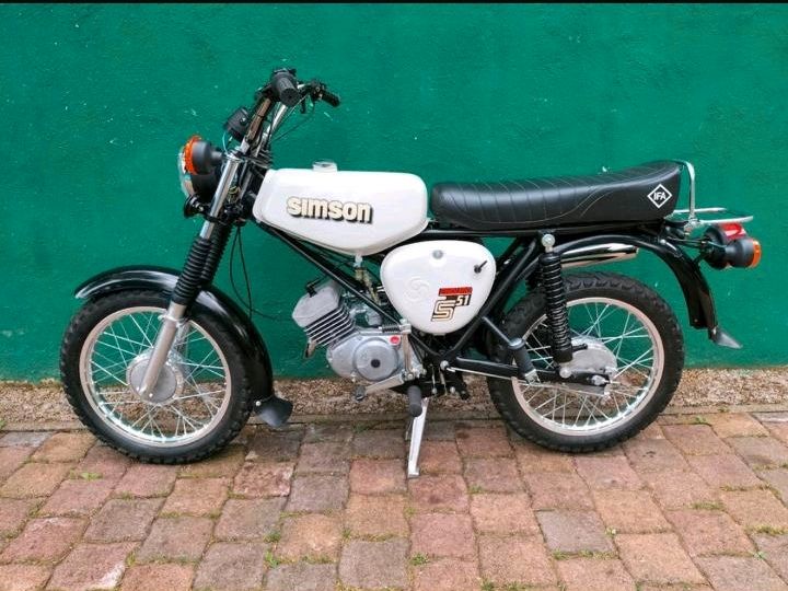 Simson S51 Enduro , Neuaufbau , Papiere , 12 Volt Vape Zündung in Nordhausen