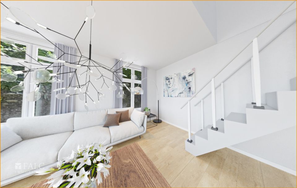 Exklusive sanierte mit riesiger Dachterrasse! in