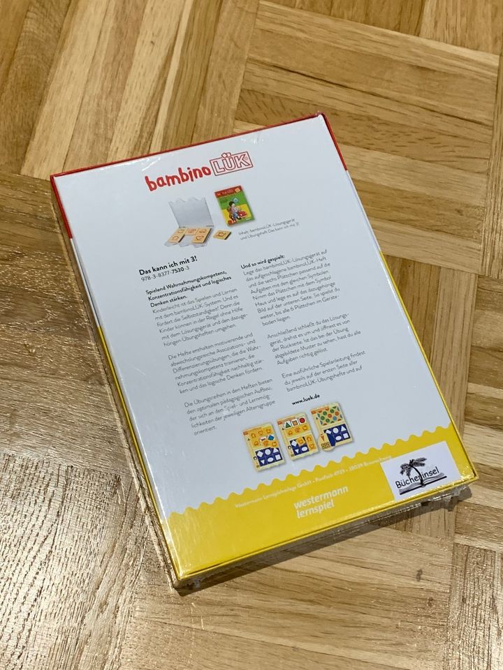 *NEU* *OVP* bambinoLÜK Kasten "das kann ich schon mit 3" in Lambsheim