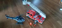 Playmobil Feuerwehr und Polizeihubschrauber Nordrhein-Westfalen - Lennestadt Vorschau