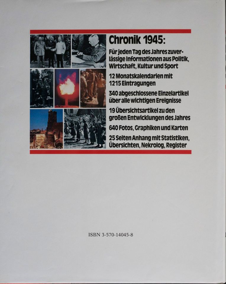 Chronik 1945 Tag für Tag in Wort und Bild in Köln
