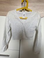 Bolero Strickjacke weiß Gr.116 Sachsen - Bad Dueben Vorschau