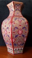 sehr schöne alte sechseckige chinesische Vase, Deckelvase, Rheinland-Pfalz - Bobenheim-Roxheim Vorschau