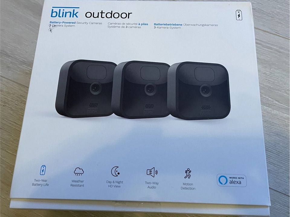3er  Blink-Outdoor Kameras in Braunschweig
