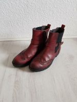 Tamaris Stiefeletten -bordeux- Leder- Gr. 38 Berlin - Spandau Vorschau