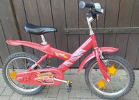 Kinderfahrrad Disney's Cars; Zubehör: Helm, Korb, Trinkflasche Sachsen-Anhalt - Genthin Vorschau