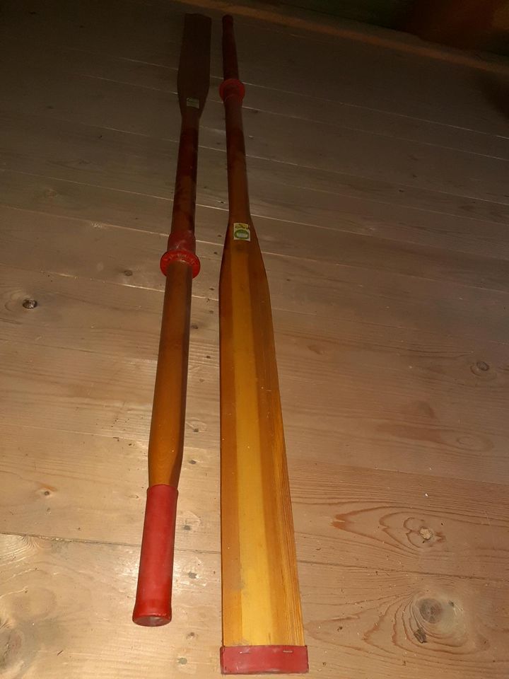 Holzpadel Ruderboot, Paddel, Padel aus Holz, neu in Steinwiesen