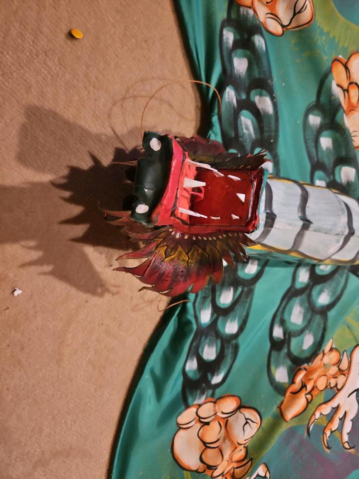 original handgemalter chinesischer Drachen zum Fliegen in Gunzenhausen