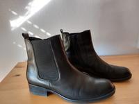 schwarze Glattleder-Stiefelette (Gabor) Bayern - Neuhaus am Inn Vorschau