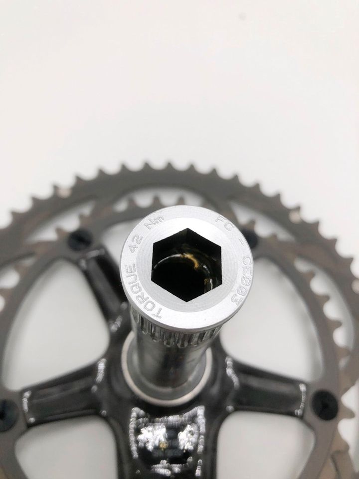 Campagnolo Athena Carbon Kurbel Power Torque 11-fach 165mm 39/53 in Köln