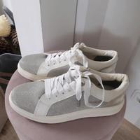 Schuhe Damenschuhe s.Oliver Gr. 38 Silber weiss neuwertig Hessen - Schaafheim Vorschau
