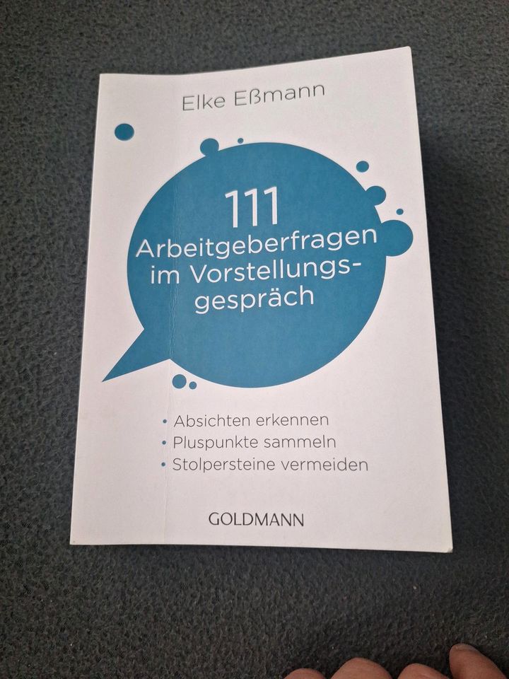 Buch Arbeitgeberfragen Vorstellungsgespräch in Grüna (Sachsen)