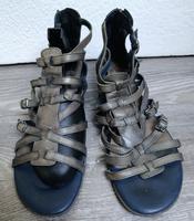 Römersandalen von Tamaris Gr.42 blau Nordrhein-Westfalen - Grevenbroich Vorschau