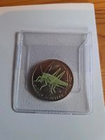 5 Euro münze,  grünes Heupferd Sachsen - Pesterwitz Vorschau