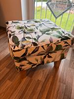Stoffhocker, Couchhocker Blumen Floral - Mömax Bayern - Hallstadt Vorschau