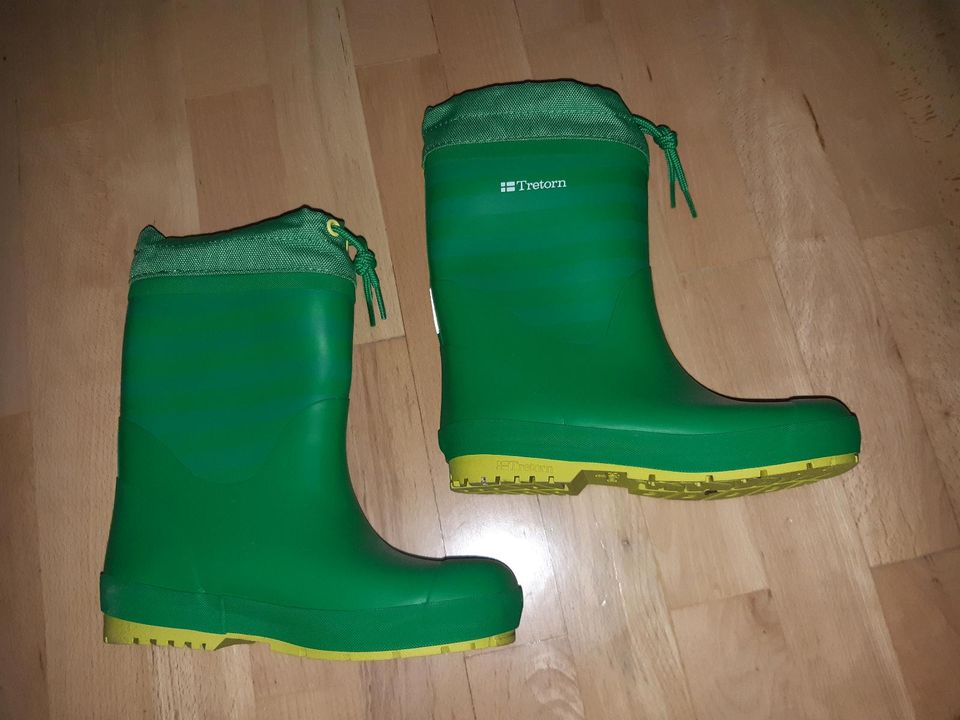 Treton Gummistiefel 33 Winter gefüttert warm Kinder in Plauen