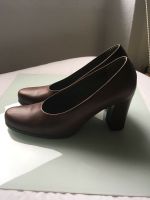 jil sander pumps clean chic minimalistisch leder block absatz München - Au-Haidhausen Vorschau