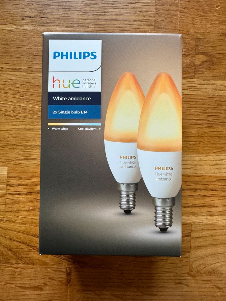 2x Philips Hue - White Ambiance E14 6W 470lm in Berlin