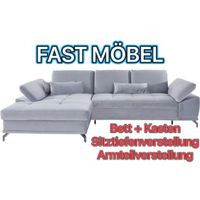 NEU! Ecksofa Costello Samt Velours ! Bett + Kasten ! Sitztiefenv Nordrhein-Westfalen - Löhne Vorschau