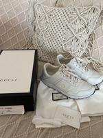 Original Gucci Sneaker weiß Leder 590€ Altona - Hamburg Blankenese Vorschau