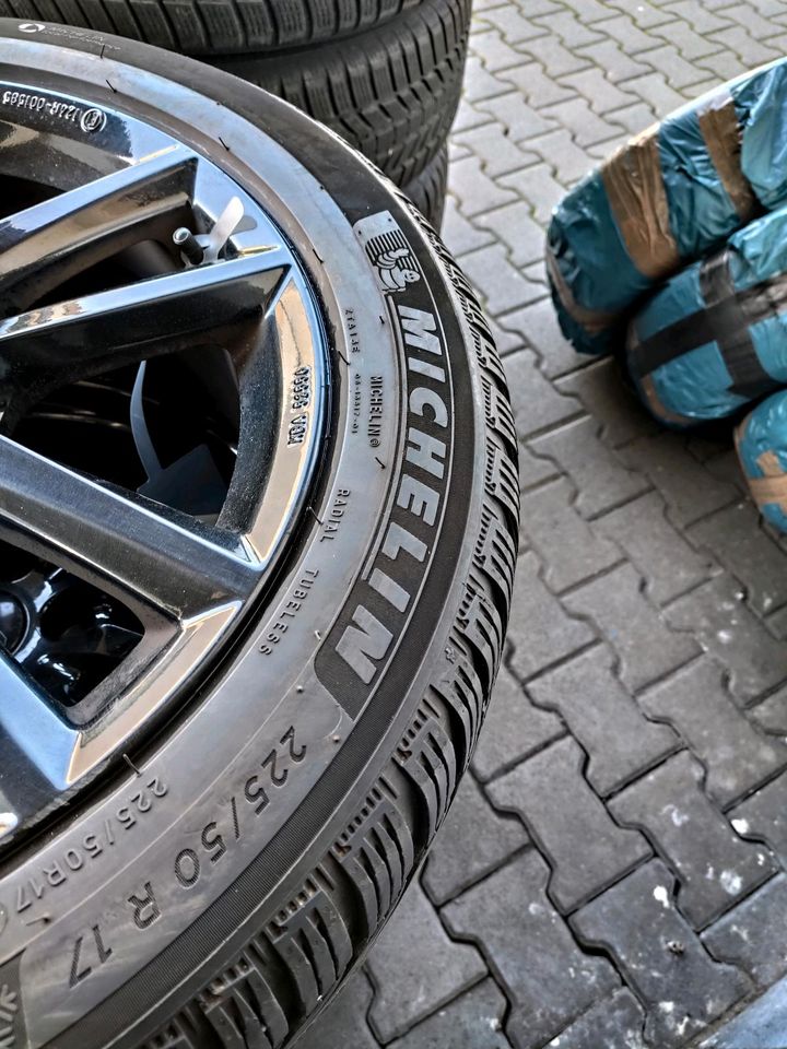 ✓ MICHELIN ✓ AUDI A6 4F A5 A4 B9 WINTERREIFEN 225/50 R17 FELGEN in Herten