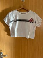 Cropped Tshirt weiß mit print Bershka gr. M Bayern - Starnberg Vorschau
