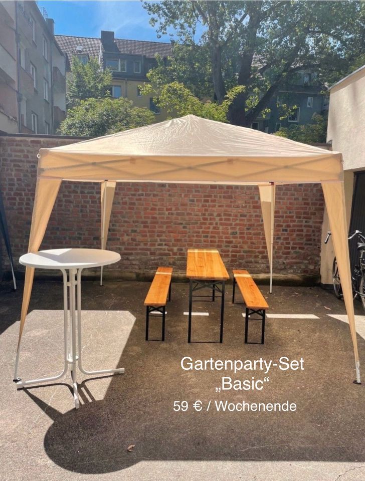 Stehtische mieten in Köln! Partytische Eventtische Bistrotische Biertische Empfangstische Messetische Partyequipment Partyverleih Eventverleih Bierzeltgarnitur in Köln