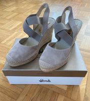 Sandalen grau Wedges Düsseldorf - Oberkassel Vorschau