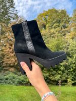 Calvin Klein Serena 38 schwarz Stiefeletten Absatz Hessen - Hadamar Vorschau