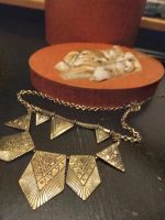Halskette im Beduinen Style, goldfarbe Hannover - Linden-Limmer Vorschau