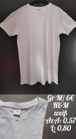 H&M Shirt Gr M weiß Damen Herren Sachsen - Plauen Vorschau