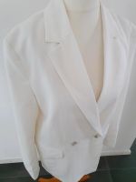 Bershka Blazer Gr.34 XS weiß/creme leicht oversized Baden-Württemberg - Satteldorf Vorschau