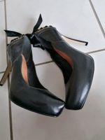 schwarze Echt Leder Stilettos von Via Uno Gr.40 Nordrhein-Westfalen - Kerpen Vorschau