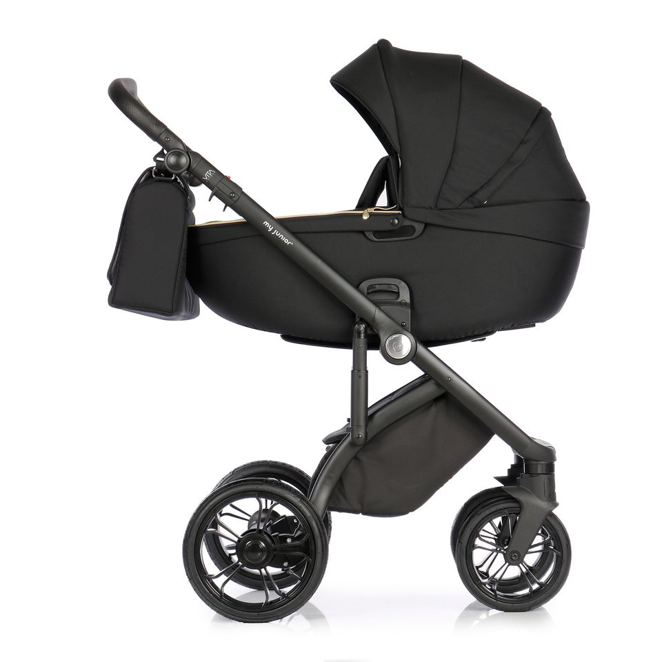 My Junior VITA unique 2 - 2in1 Kinderwagen-Set - Black Beauty - XXL-Zubehörpaket - NEU in Fulda