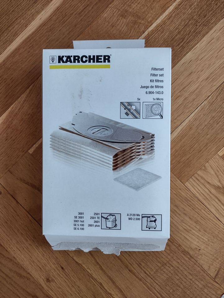 Kärcher Filter 6.904-143.0 (4 Stück) in Dießen