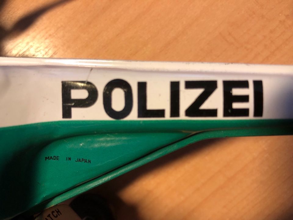 60er Jahre Blech Polizei Hubschrauber Made in Japan in Bielefeld