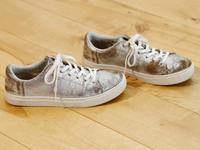 TOMS LEDER CHUCKS FREIZEIT SNEAKERS SCHUHE SILBER BRAUN 36/37 TOP Hessen - Felsberg Vorschau