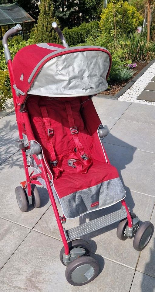 MacLarren Buggy pink grau Techno XT in Neukirchen/Erzgeb