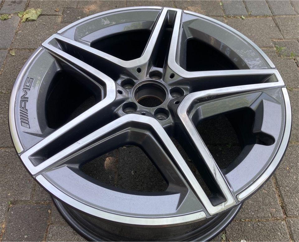 1x 20 Zoll AMG Alu-Felge Mercedes Benz GLE W167 X167 A1674013300 in Ludwigshafen