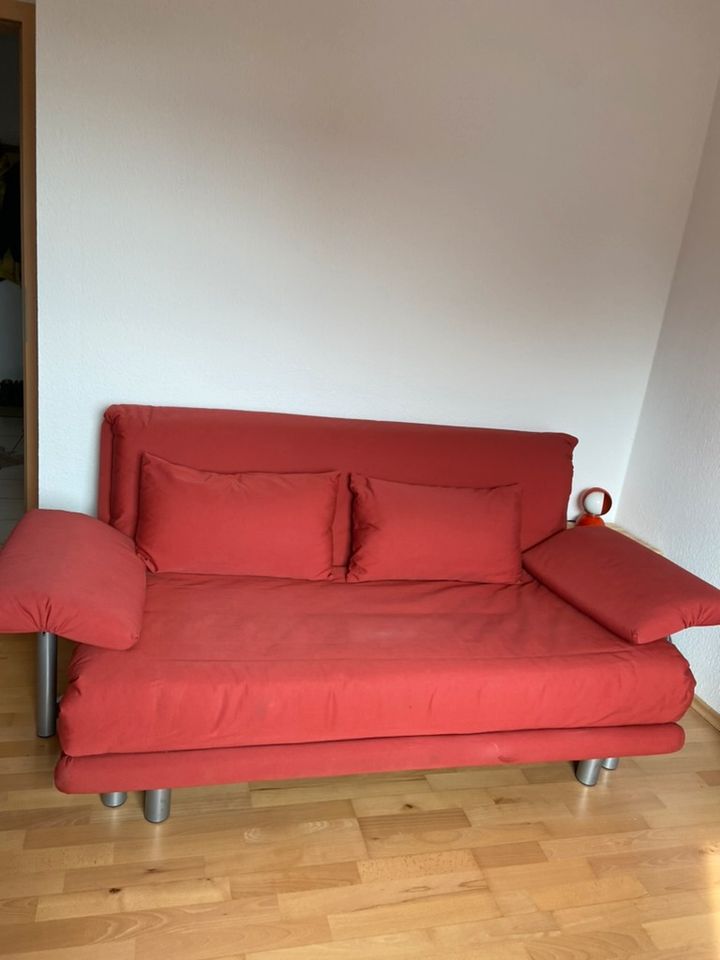 Schlafsofa Multi von Lignet Rose in rot in Havixbeck